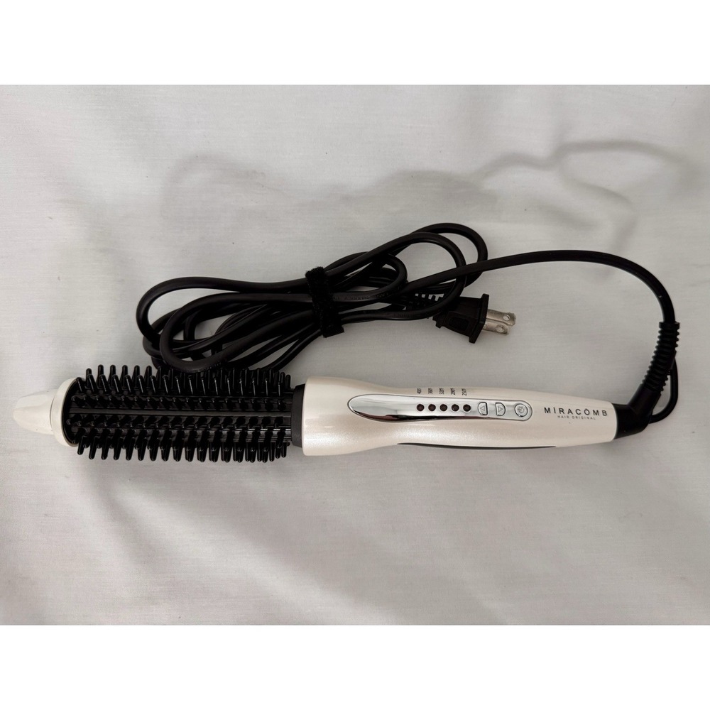 MIRACOMB Hair Curler Brush Ceramic Cool Touch PRO Multi Styler LN-305B